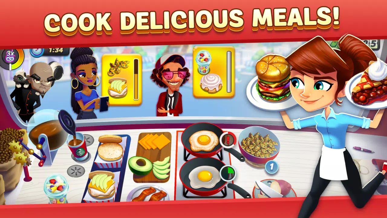 Diner DASH Adventures for Android - Download the APK from Uptodown