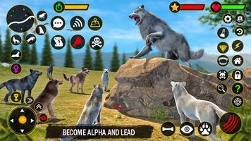 The Wolf Simulator: Wild Game Affiche