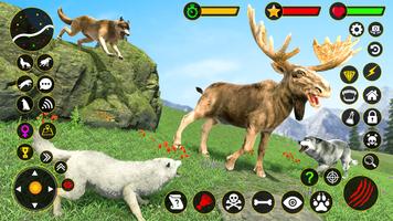 The Wolf Simulator: Wild Game स्क्रीनशॉट 2