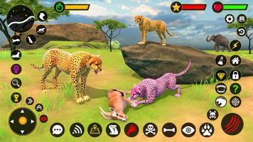 Cheetah Simulator Cheetah Game-poster