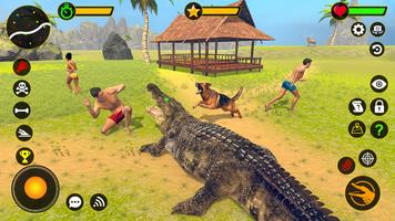 Jeux de crocodiles Animaux capture d'écran 2