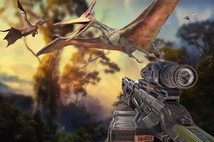 Dinosaur Jurassic Hunt تصوير الشاشة 3