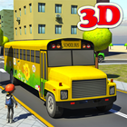 School Bus Driving آئیکن