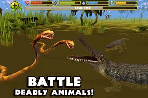 Wildlife Simulator: Crocodile captura de pantalla 1