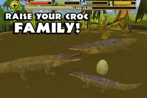 Wildlife Simulator: Crocodile capture d'écran 3