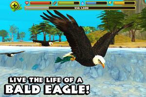 Eagle Simulator™ الملصق