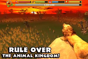 Safari Simulator: Lion poster
