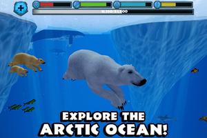 برنامه‌نما Polar Bear Simulator عکس از صفحه