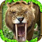 Sabertooth Tiger Simulator ícone