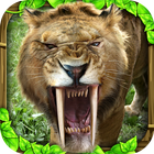 Sabertooth Tiger Simulator أيقونة