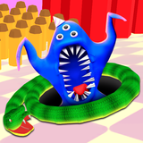 Snake Attack - Eat Hole IO أيقونة