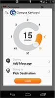Glympse Keyboard تصوير الشاشة 1