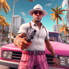 Real Gangster Crime Miami City أيقونة