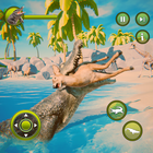crocodile Jeux animal attaque icône