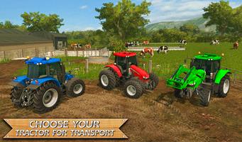 Real Tractor Drive Simulator 2018 ポスター