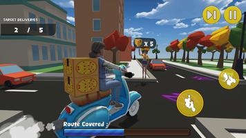 Pizza Food Delivery Boy Rider Ekran Görüntüsü 2
