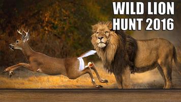 Wild Lion Hunt 2016 Affiche