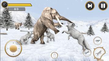 loup simulator Wild animal sim Affiche