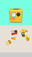 Cube Fit Puzzle الملصق