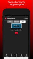 GrowYoutube تصوير الشاشة 1