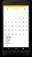 برنامه‌نما Telugu Calendar 2022 عکس از صفحه