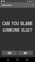 Joke: Problem solving poster
