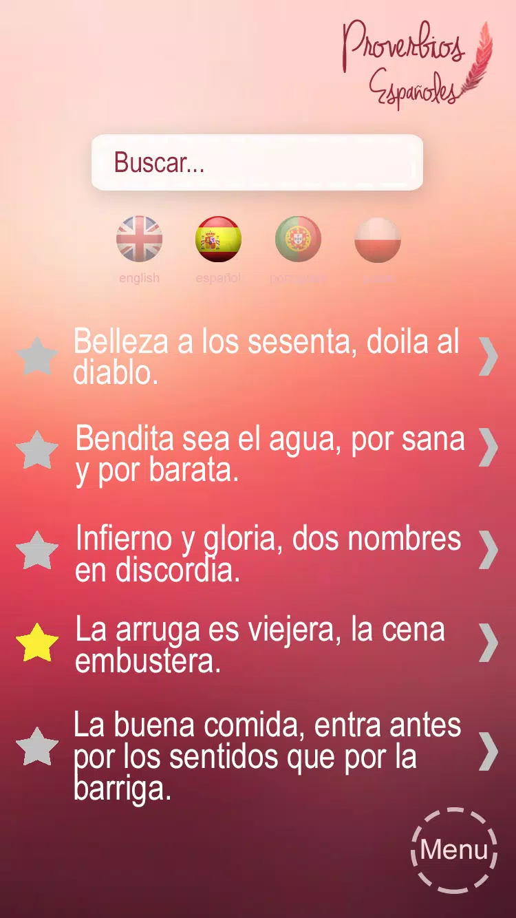Descarga de APK de Proverbios espanoles game para Android