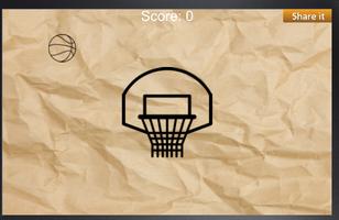 Paper Basketball Affiche