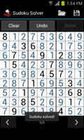 Sudoku Solver captura de pantalla 1