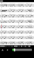 MIDI Drum Score Player скриншот 3