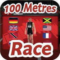 100 Metres Race الملصق