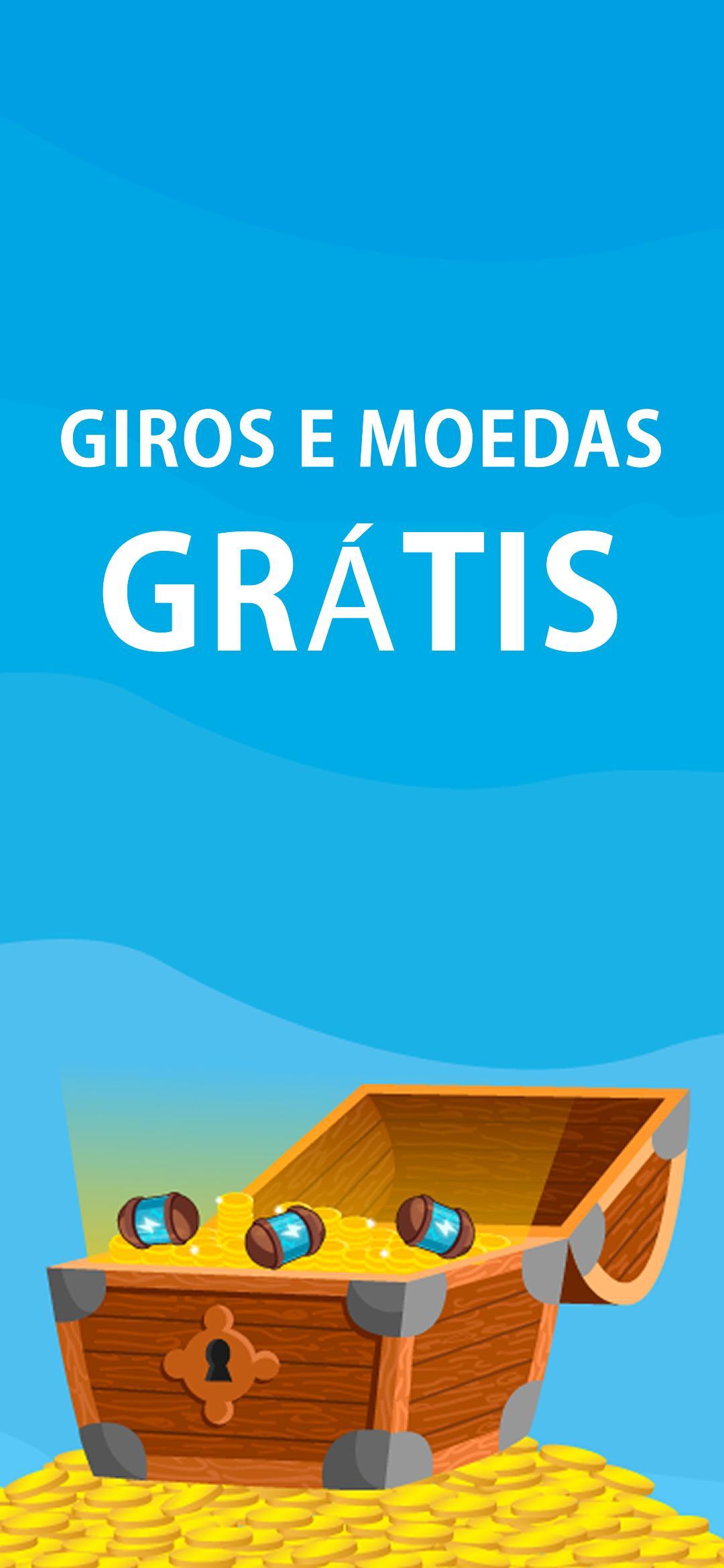 Giros e moedas grátis Coin Master