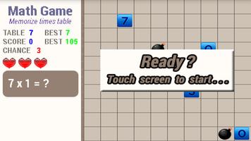 19x19 Multiplication Math Game capture d'écran 2