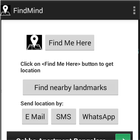 آیکون‌ Location FindMind