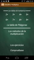 Estudia y multiplica Poster