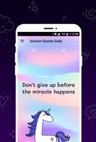 Unicorn Quotes Daily ภาพหน้าจอ 1