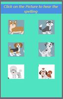 Spelling App(Dog name spell app) syot layar 1