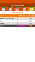 Job Manager Time Tracker Lite captura de pantalla 3