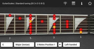 GuitarScales (7 strings) Ekran Görüntüsü 2