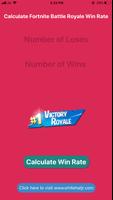 Fortnite Win Rate โปสเตอร์