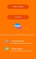 Pager Chat App پوسٹر