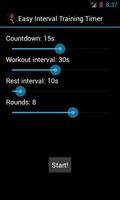 Easy Interval Training Timer 포스터