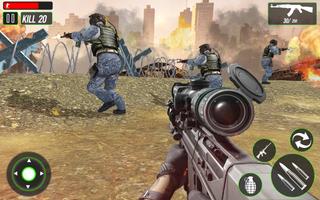 Real Shooting Gun Strike Counter Attack 3D Shooter screenshot 2