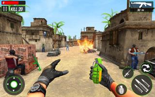 Real Shooting Gun Strike Counter Attack 3D Shooter screenshot 3