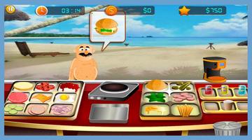 برنامه‌نما Delicious Beach Burger - Chef' عکس از صفحه