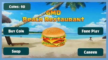 پوستر Delicious Beach Burger - Chef'