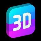 Gradient 3D - Icon Pack ikon