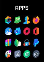 Gradient 3D - Icon Pack syot layar 2