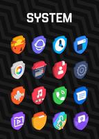 3D Shield - Icon Pack capture d'écran 1