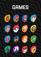 3D Shield - Icon Pack скриншот 3